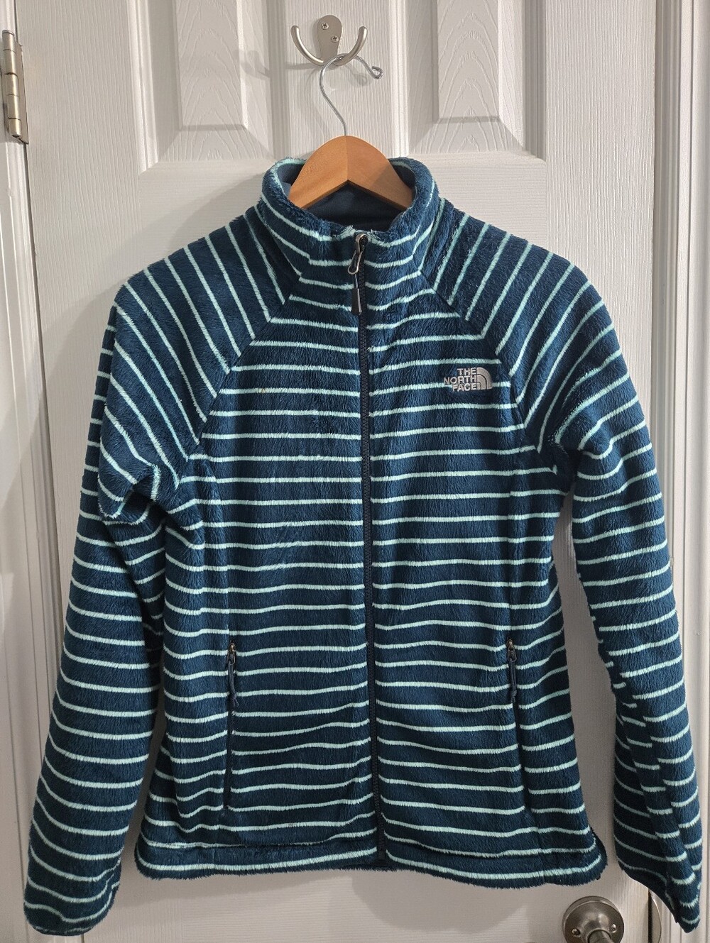 The North Face Osito Fleece Jacket Striped NWOT Sz Medium M